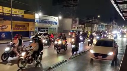 Cientos De Motociclistas Participan En Rodada Del Terror Canal